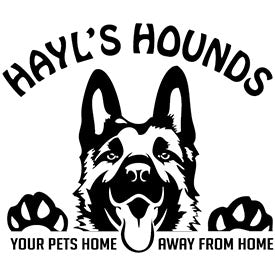 Hayl's Hounds is a Calgary dog walker that practices sustainability by using SCHOEP compostable dog poop bags